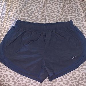 Blue Nike Running Shorts